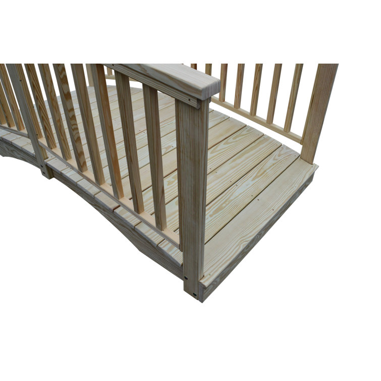 A&L Furniture Pressure Treated Wood Baluster Bridge Wayfair Canada